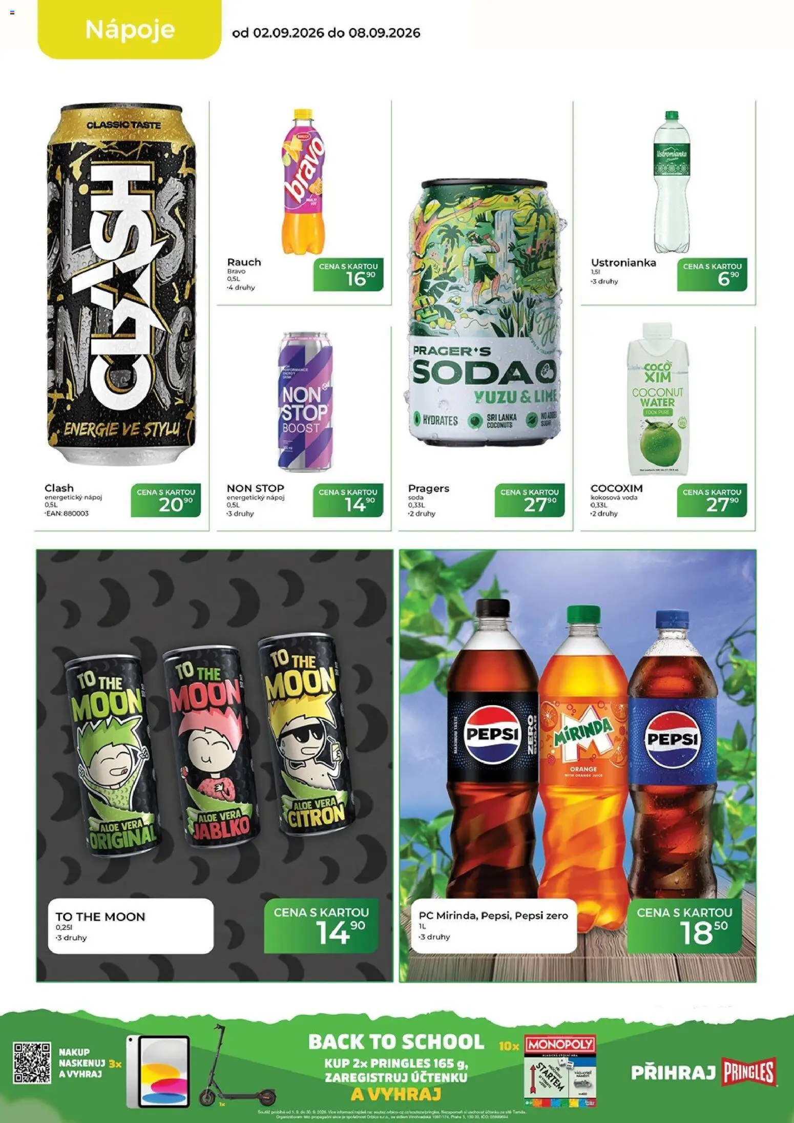 Tamda Foods leták od 02.09.2026 | Strana: 10 | Produkty: Pepsi, PC, Energetický nápoj, Mirinda