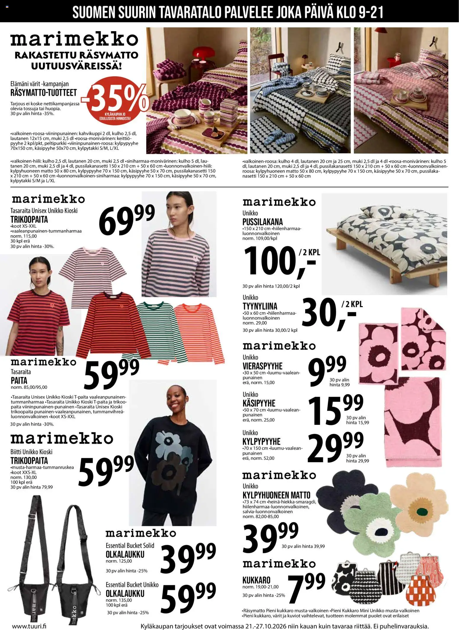 Tuuri tarjoukset – voimassa 21/10/2026 alkaen | Sivu: 3