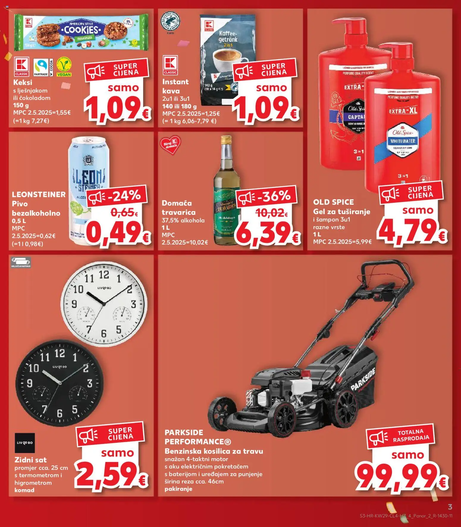 Kaufland katalog | vrijedi od 15.07.2026 | Stranica: 3 | Proizvodi: Šampon, Pivo, Sat, Parkside