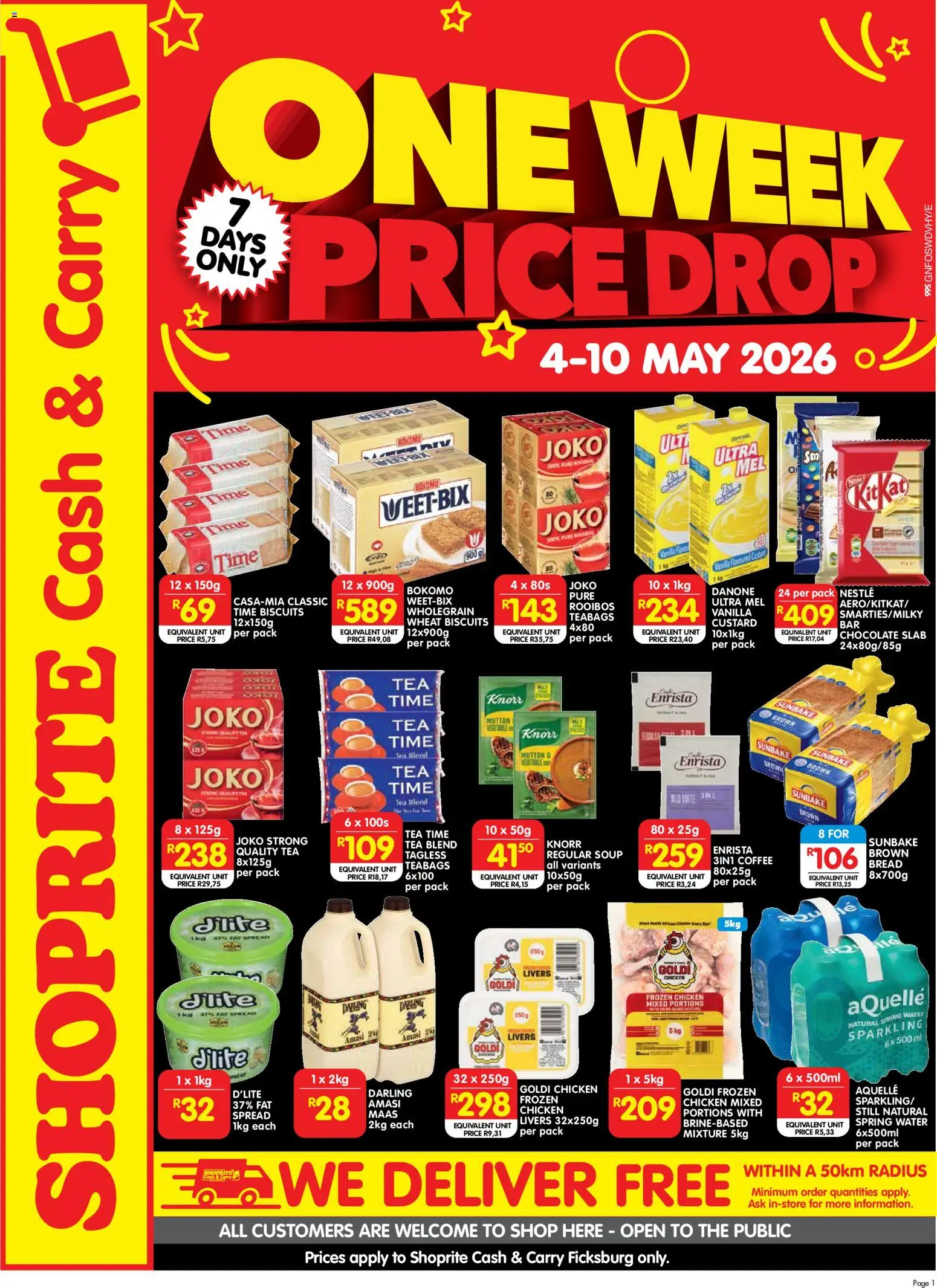 New Shoprite catalogue – valid from 04.05.2026 | Page: 1