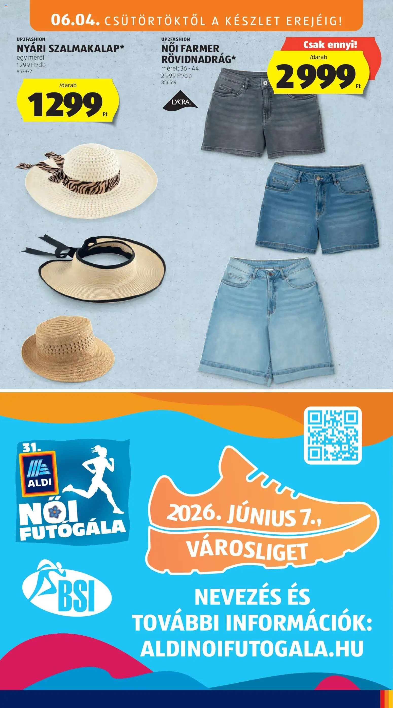 Aldi akciós ujság - amely érvényes a következő dátumtól: 04.06.2026 | Oldal: 9 | Termékek: Farmer