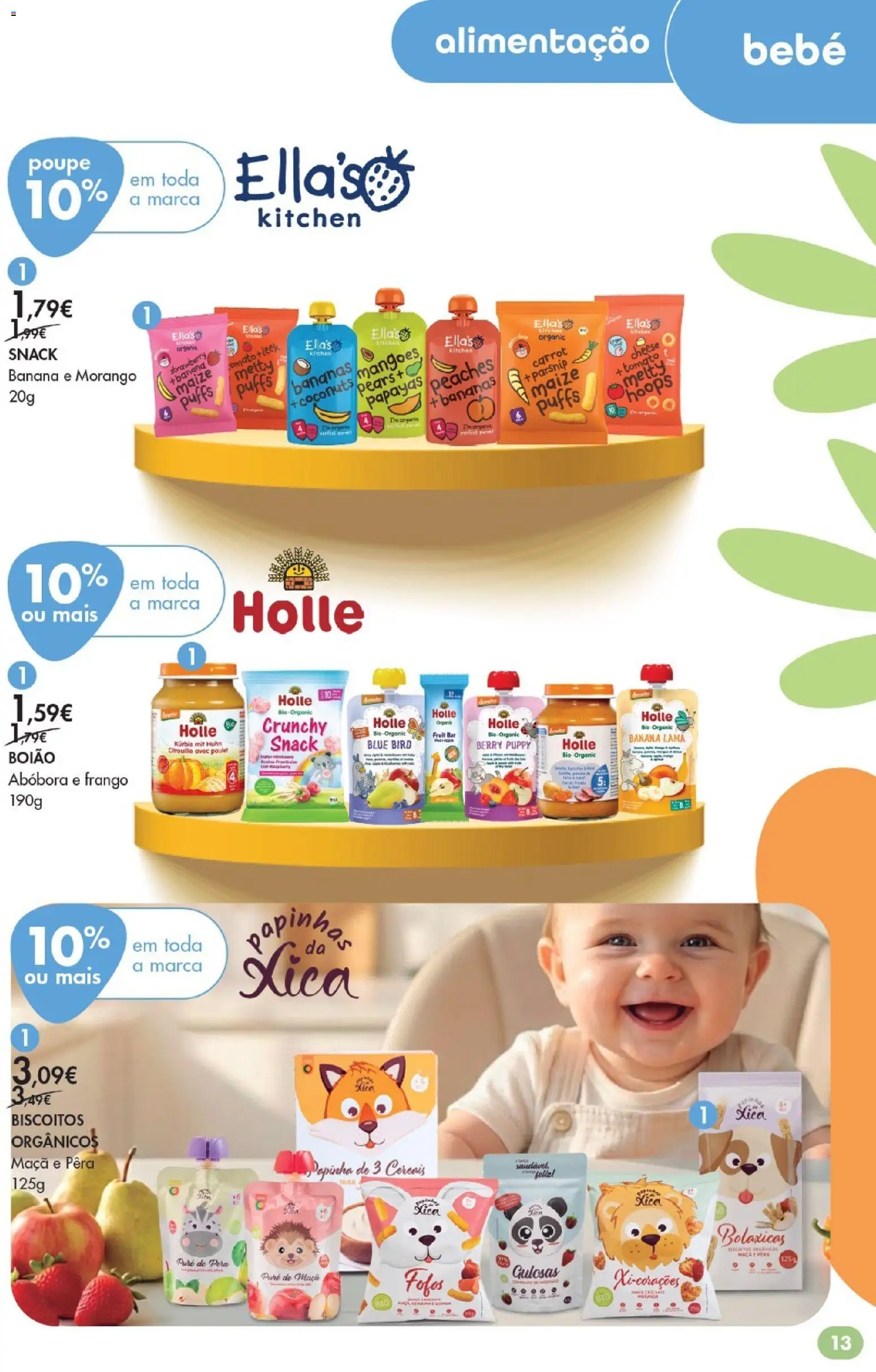 Pingo Doce Bem Estar Regresso à Rotina Lojas │ válido de 25/08/2026 | Página: 13 | Produtos: Banana, Abóbora, Cereais, Biscoitos