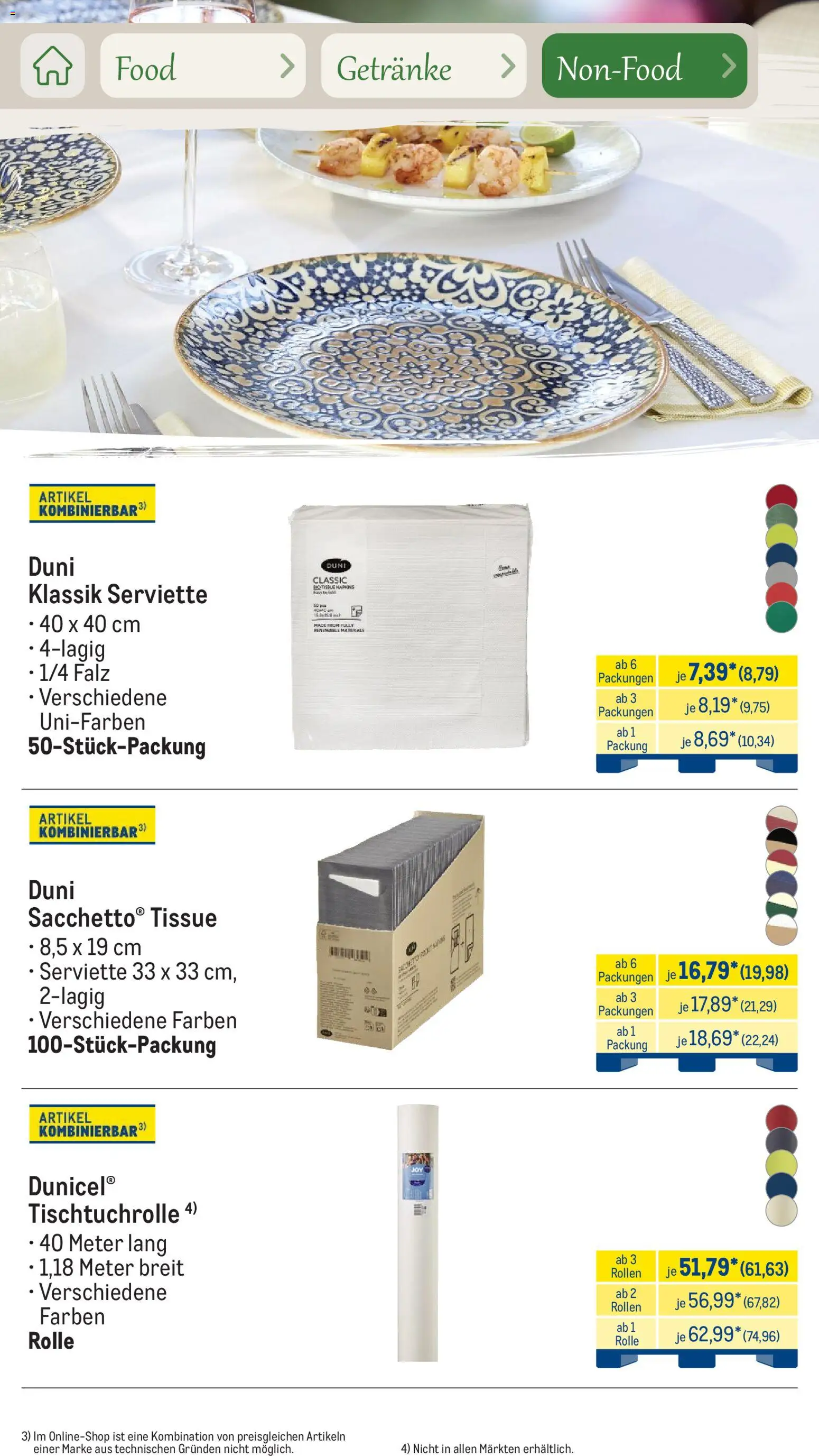 Metro Saisonkatalog Outdoor Dining – gültig ab 01.06.2026 | Seite: 84