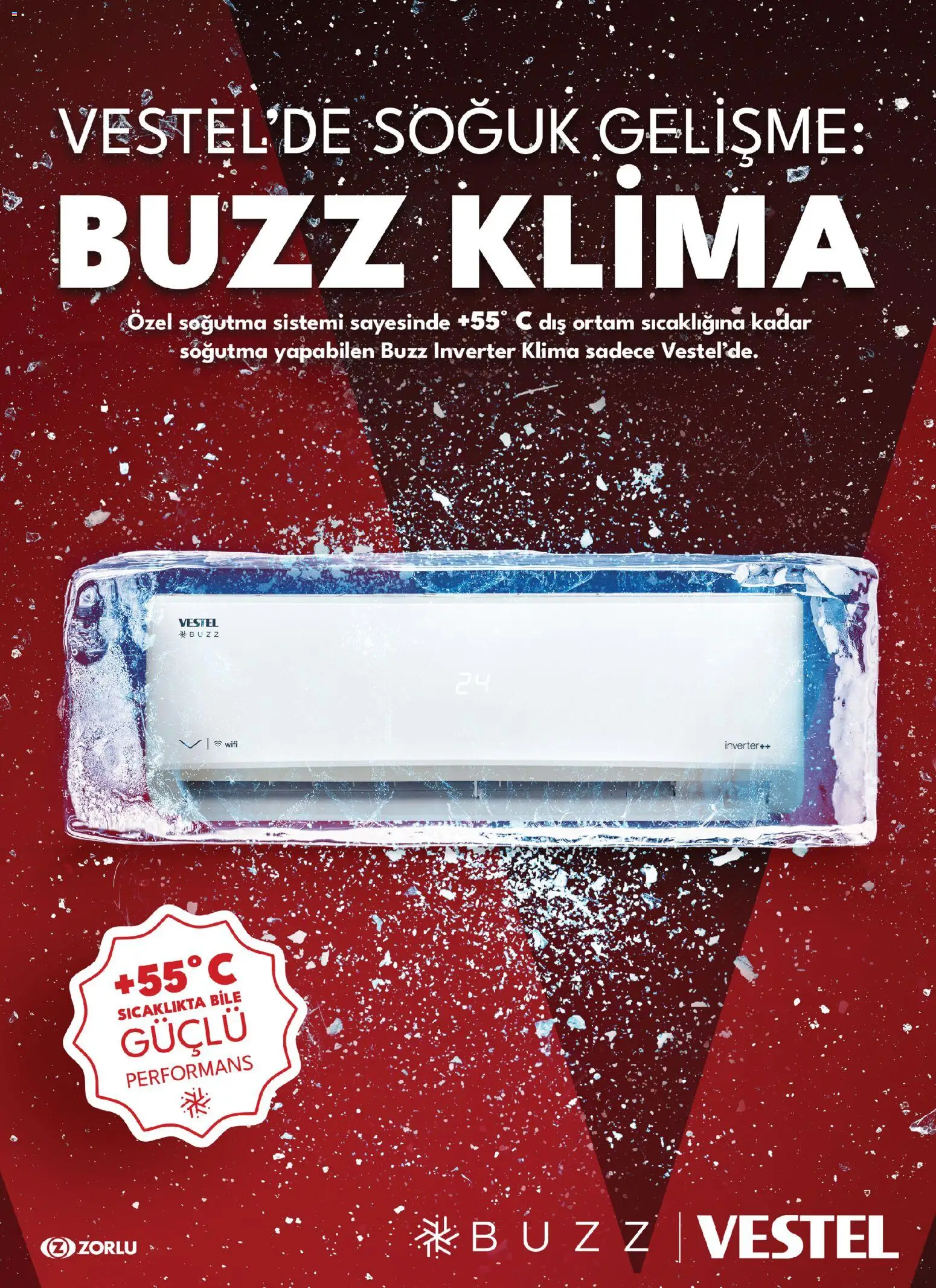 Vestel Beyaz Eşya Katalog - 01 Ekim 2026 tarihinden itibaren geçerlidir | Sayfa: 72 | Ürünler: Klima