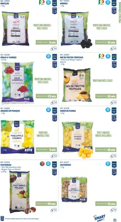 Pré-visualização Makro Especial Smart Chef válido de 24/07/2026 | Página: 21 | Produtos: Ananás, Frutas, Abacaxi, Amoras