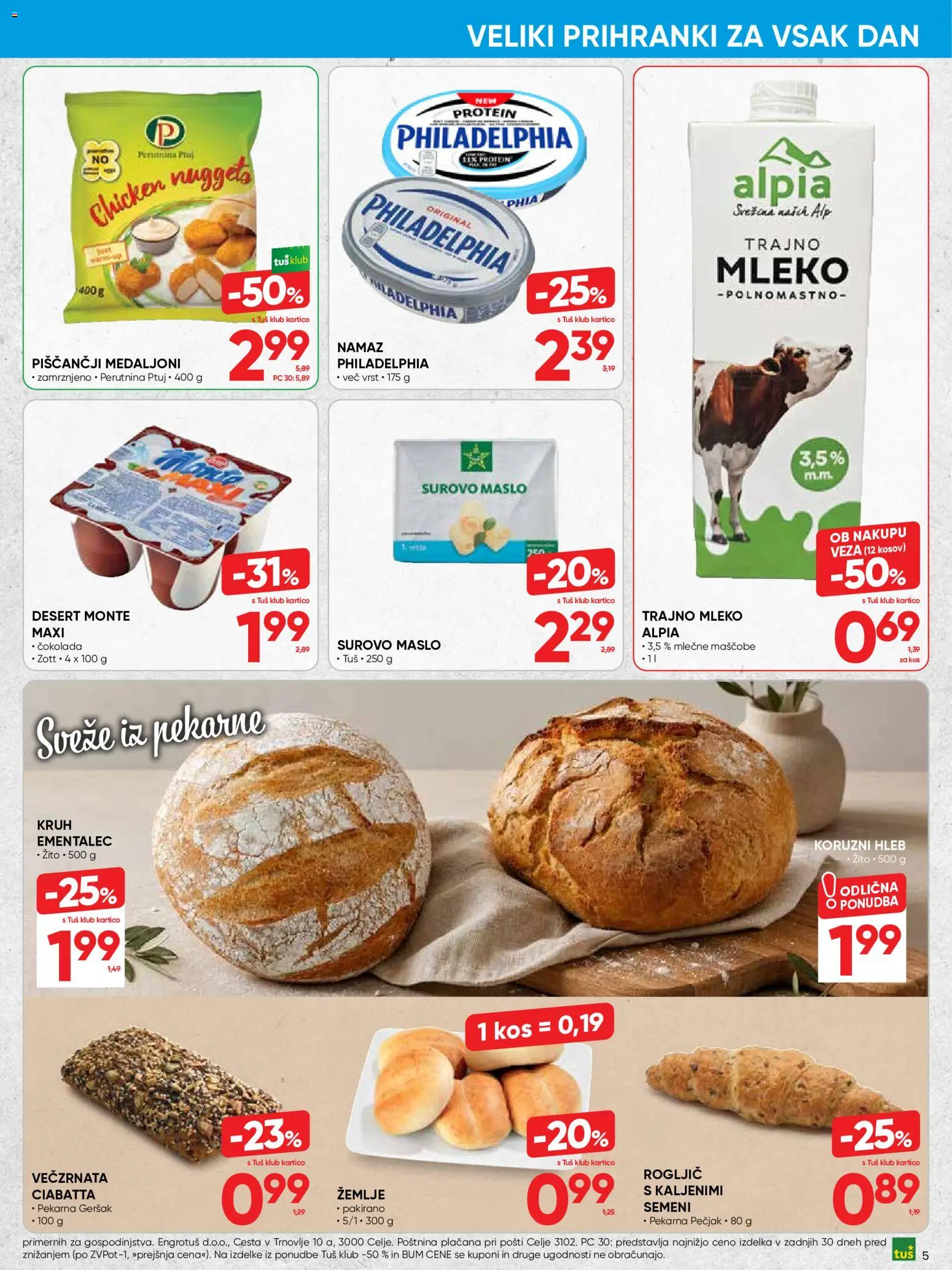 Novi Tuš katalog ponudbe – veljaven od 01.07.2026 | Stran: 5