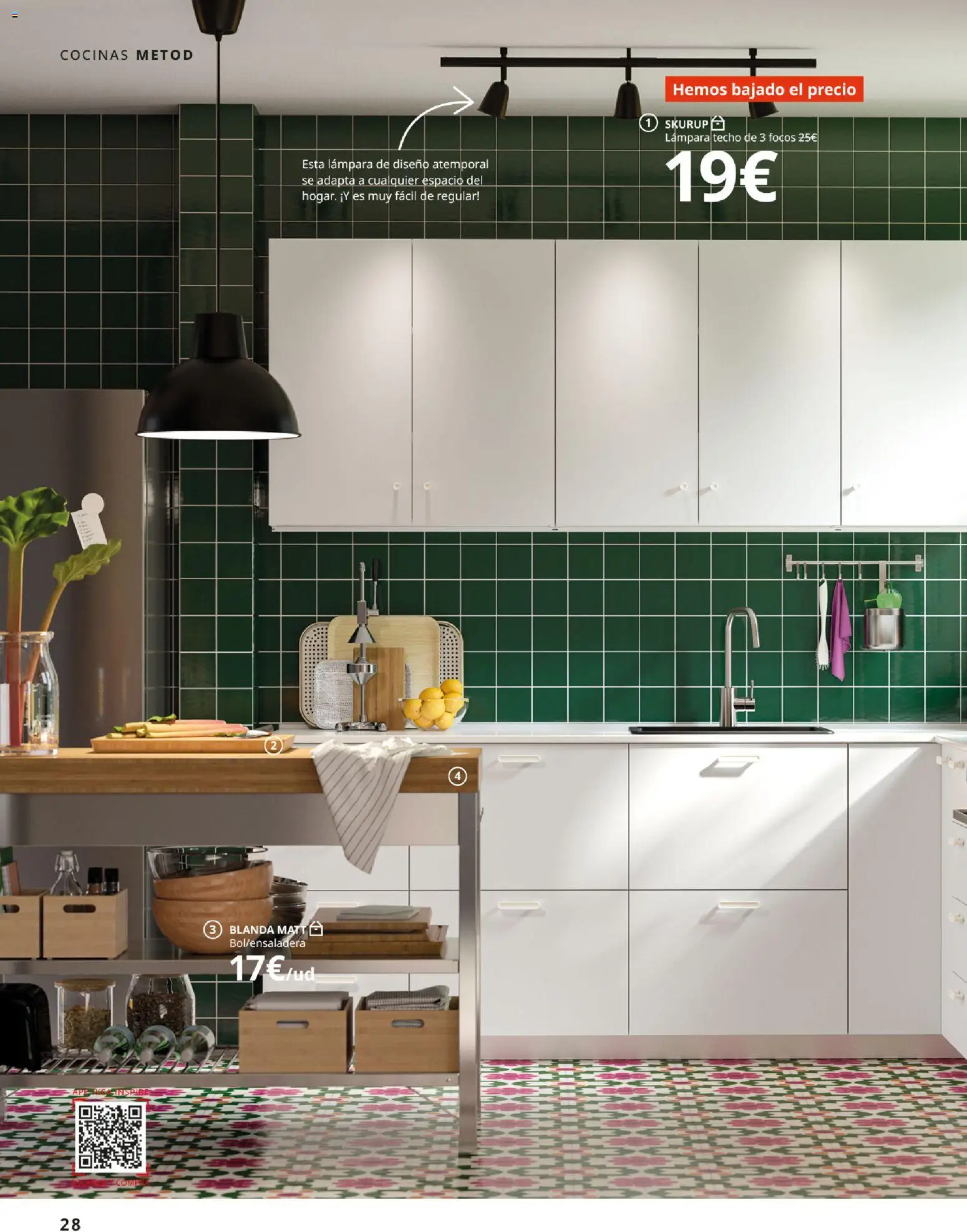 IKEA - Cocinas │ válido desde el 01/09/2026 | Página: 28 | Productos: Lámpara