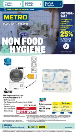 Metro NonFood-Angebote ab 14.09.2026 gültig