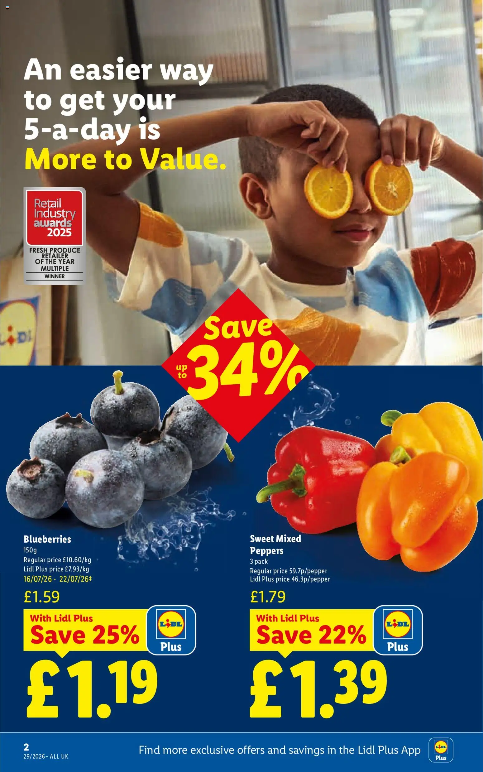 {H1} | Page: 2 | Products: Peppers, Blueberries