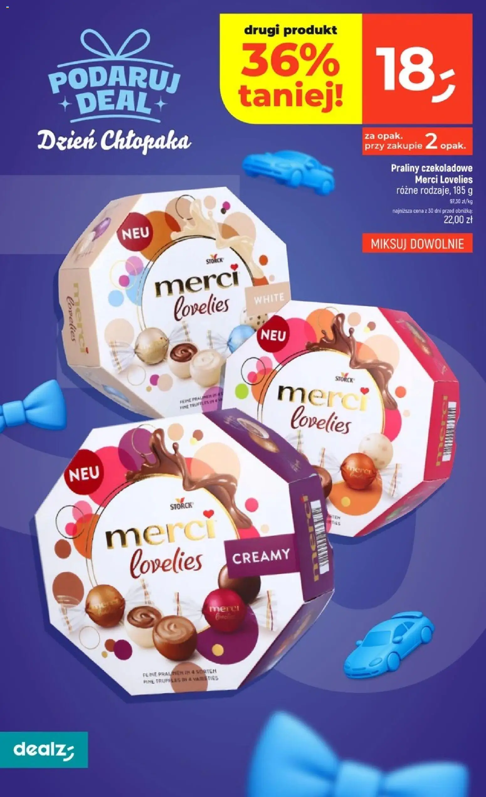 Dealz gazetka od 24.09.2026 | Strona: 12 | Produkty: Praliny, Merci