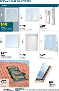 Pré-visualização BricoMarché Folheto 10 - Catálogo Ferramentas e Construção válido de 16/07/2026 | Página: 20 | Produtos: Janela, Ferramentas