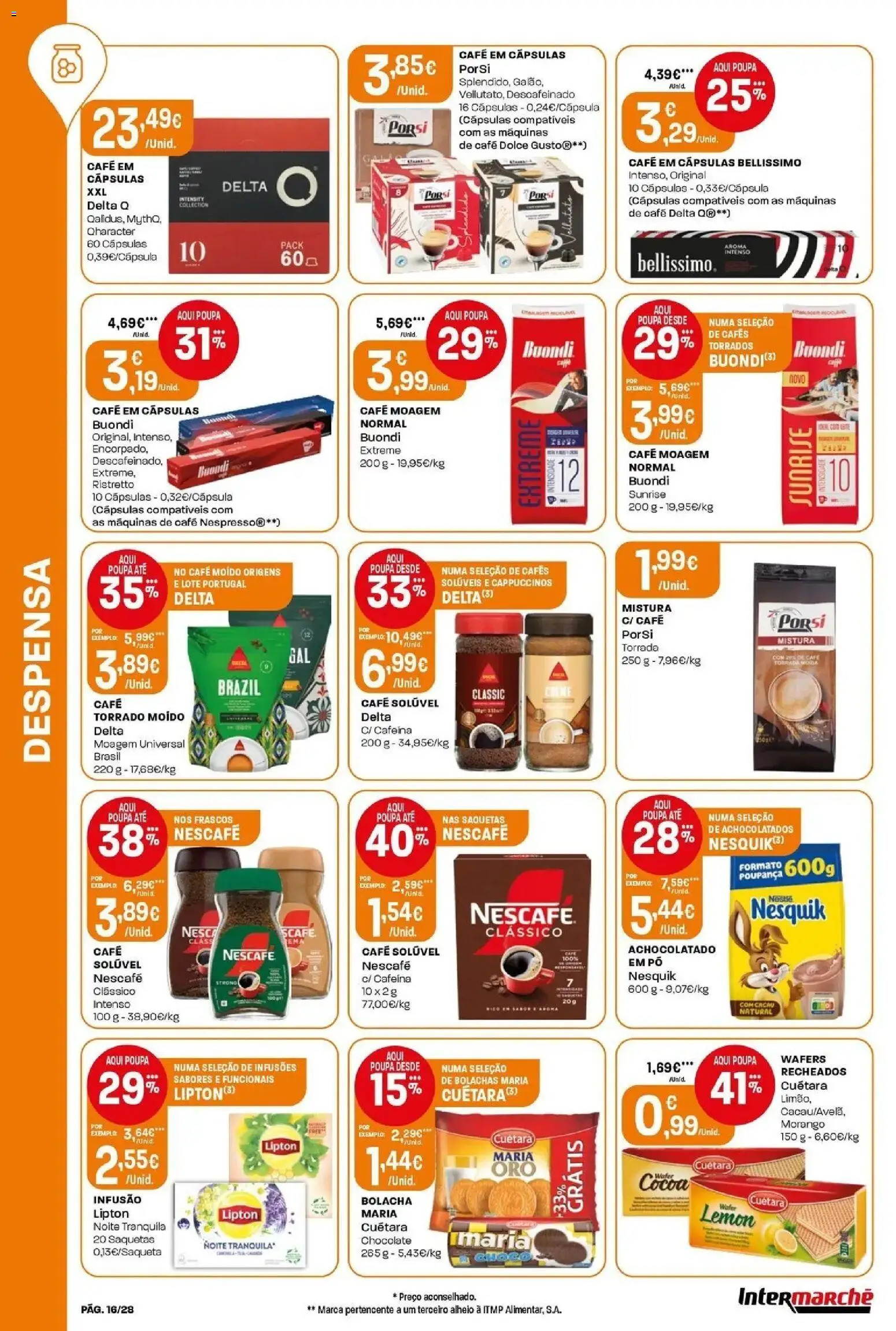 Intermarché - Isto é que são preços BAIXOS │ válido de 18/06/2026 | Página: 16