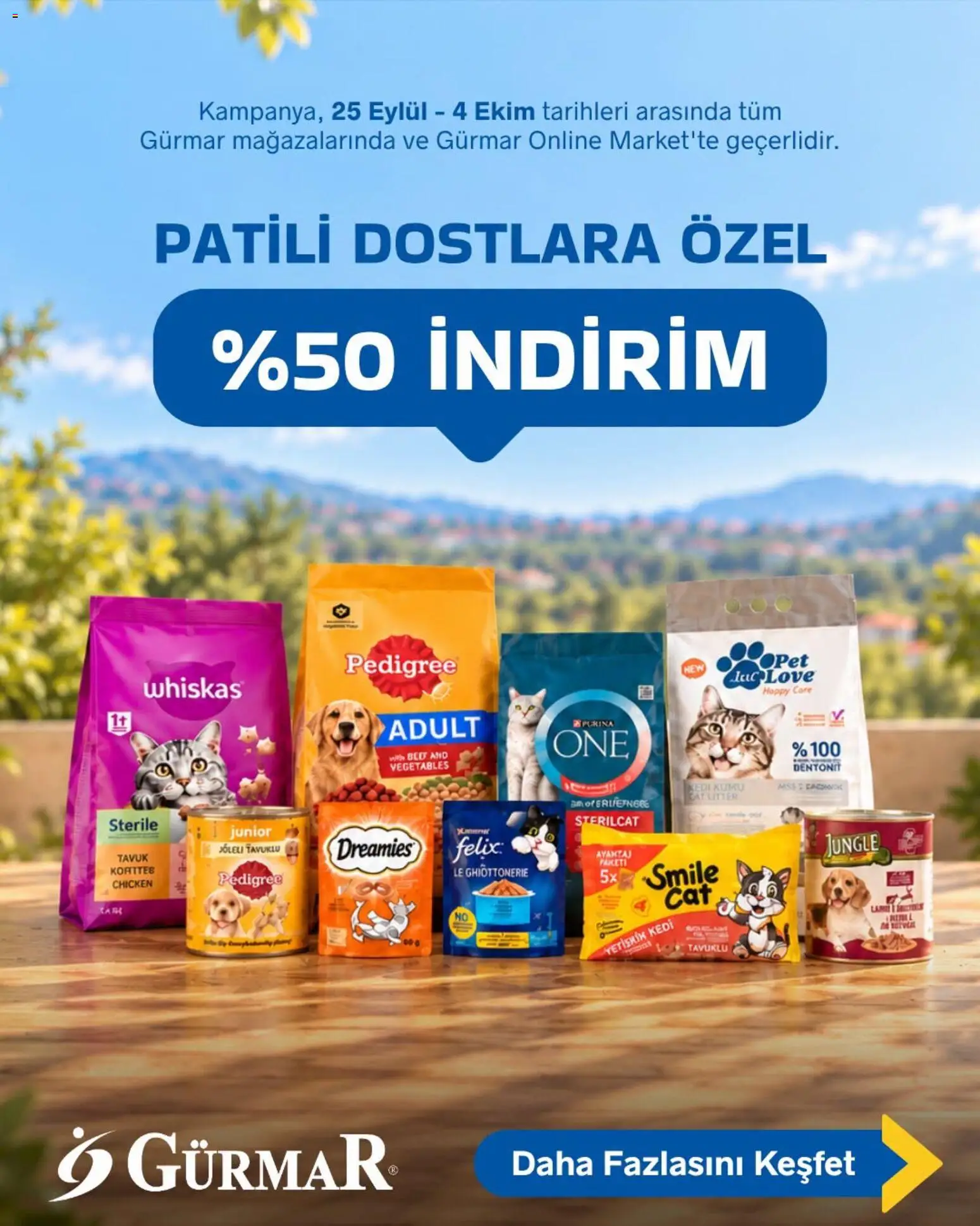 Gürmar - Patili dostlara özel - 25 Eylül 2026 tarihinden itibaren geçerlidir | Sayfa: 1