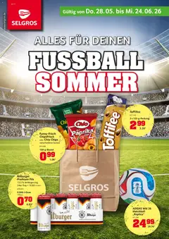 Selgros Fussball Sommer ab 28.05.2026 gültig