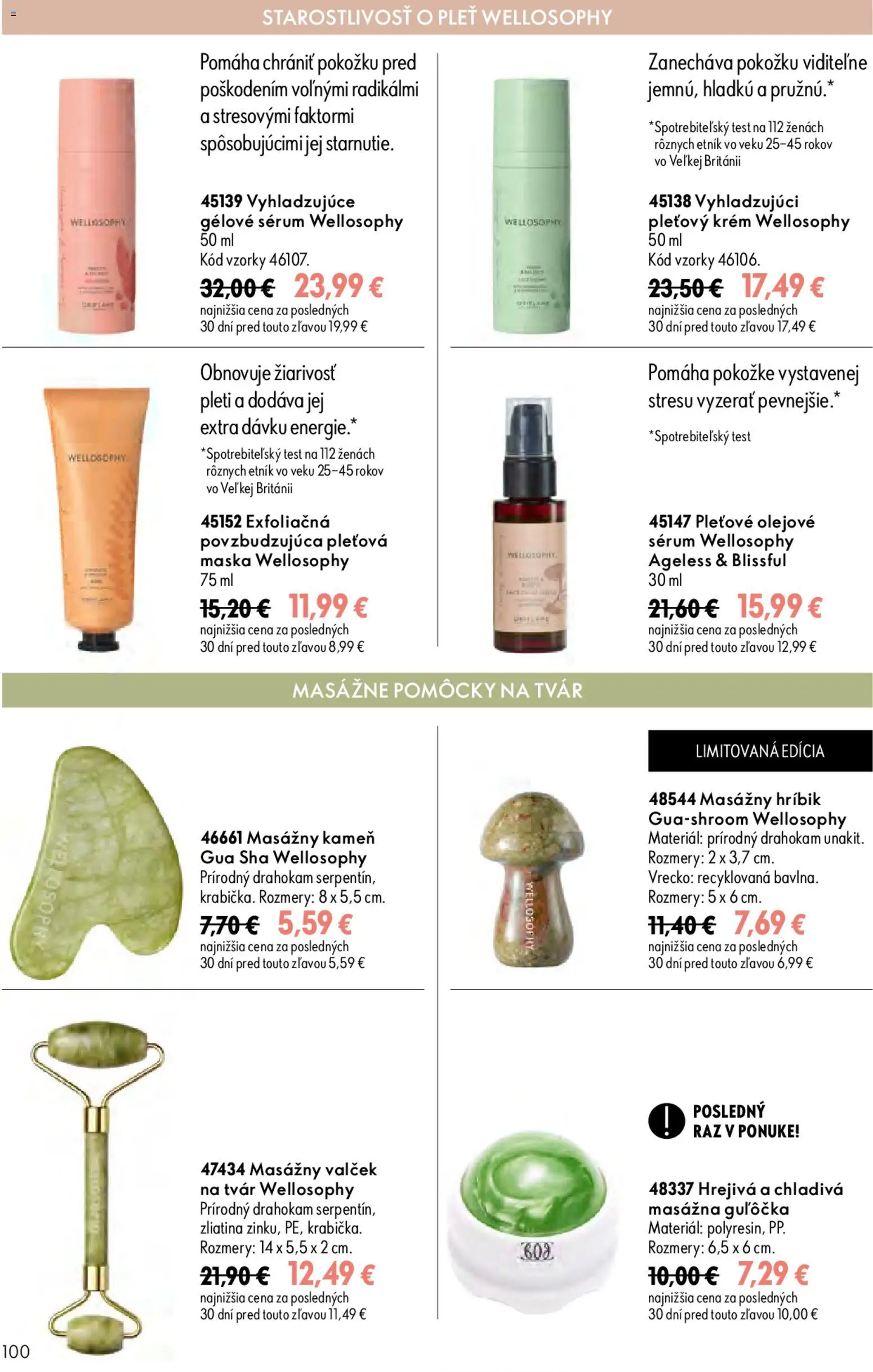 Nové Oriflame akcie – leták je platný od 19.08.2026 | Strana: 100 | Produkty: Maska, Krém