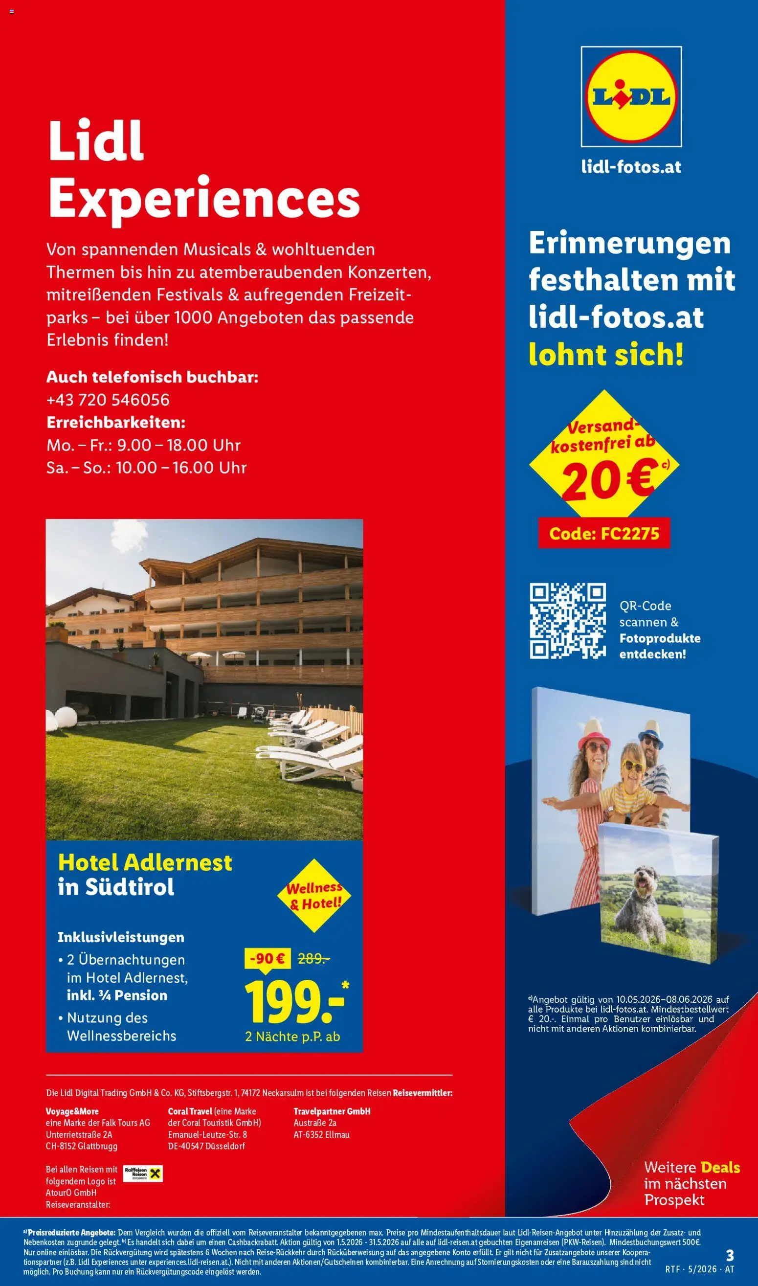Lidl Mai/Juni Reise - Highlights gültig ab 12.05.2026 | Seite: 3 | Produkte: Uhr
