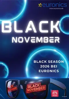 Euronics Black November ab 22.10.2026 gültig