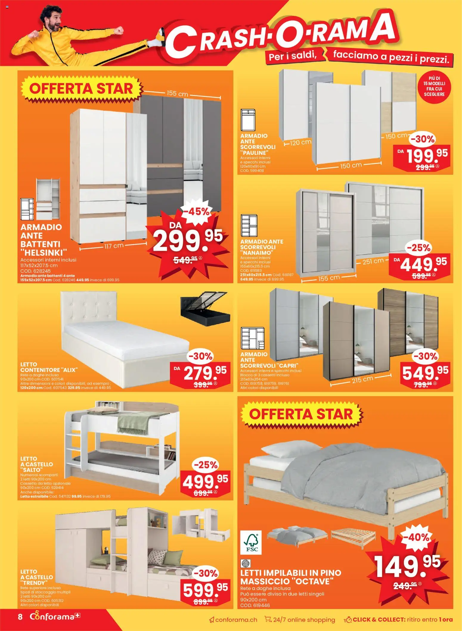 Conforama aktionen Saldi – gültig ab 01.07.2026 | Seite: 8
