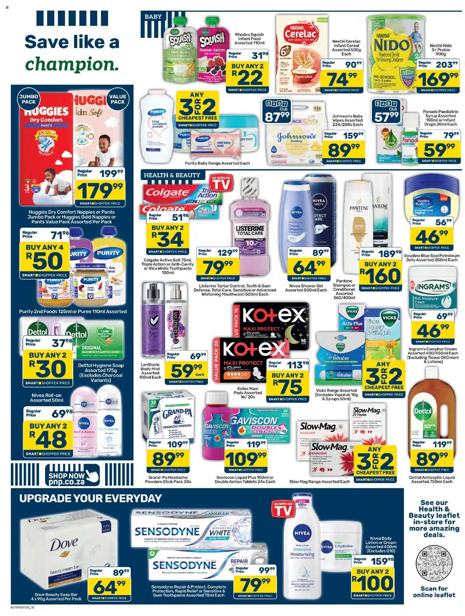New Pick n Pay catalogue – valid from 25/08/2026 | Page: 10 | Products: Alcohol, Conditioner, Shower gel, Salt