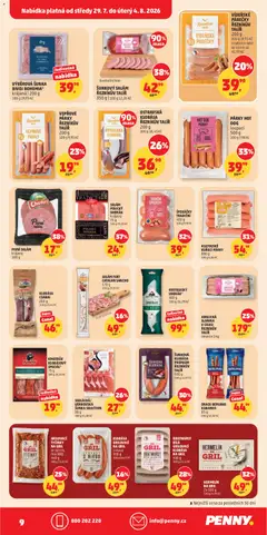 Náhled letáku GRILOVACÍ TYČINKY NA GRIL se sýrem, mix BBQ, GRILOVACÍ TYČINKY NA GRIL se sýrem, mix BBQ 340 g od 29.07.2026 | Strana: 9