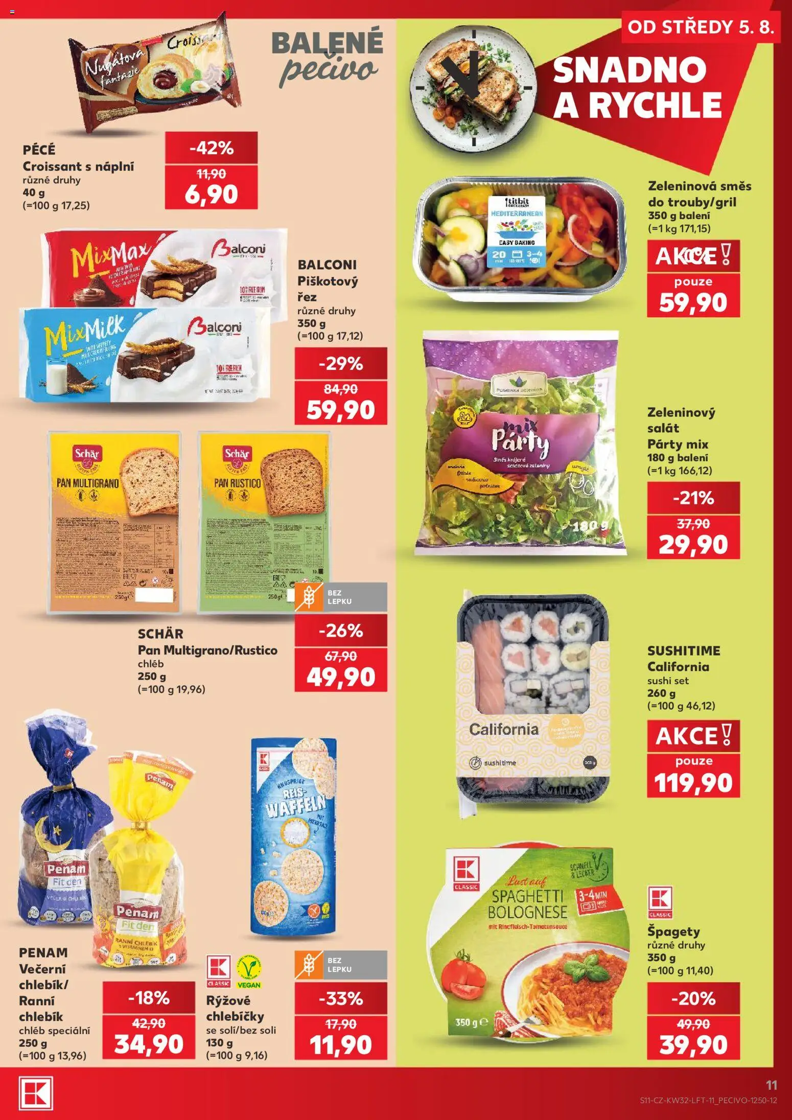 Kaufland leták - Chomutov od 05.08.2026 | Strana: 11