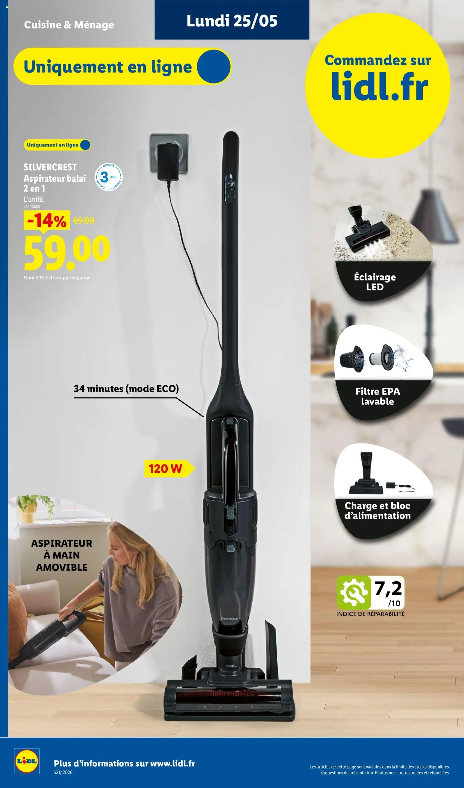 {H1} | Page: 61 | Produits: Filtre, Aspirateur, Balai, Aspirateur balai