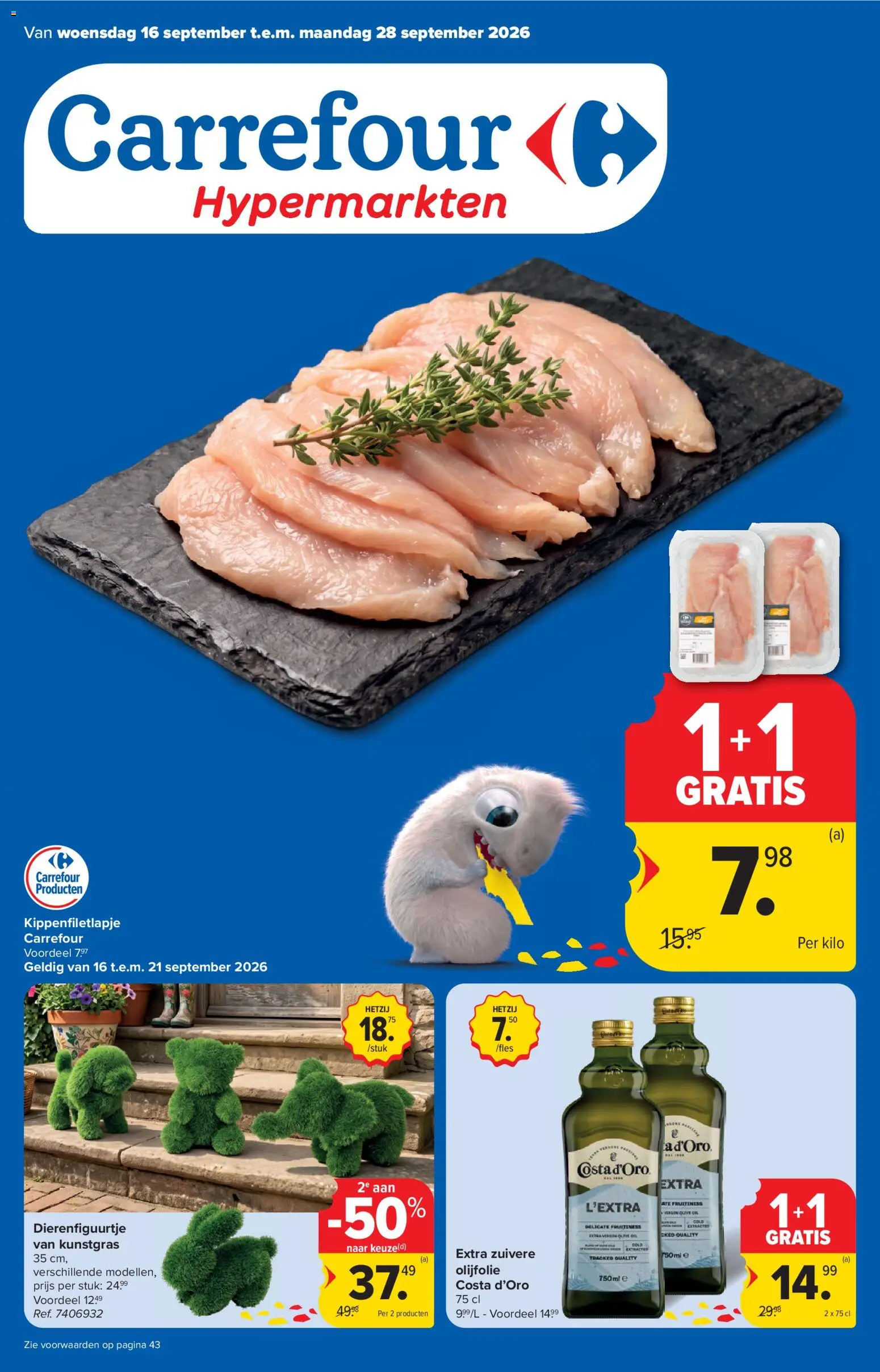 Carrefour Woensdag 16 September Voordeelacties