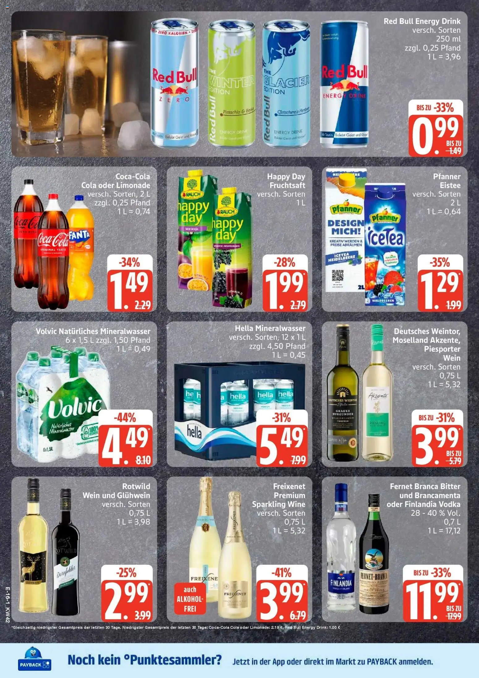 Edeka Prospekt Ratzeburg (ab 12.10.2026) » Angebote Online | Seite: 25 | Produkte: Cola, Vodka, Fernet, Volvic