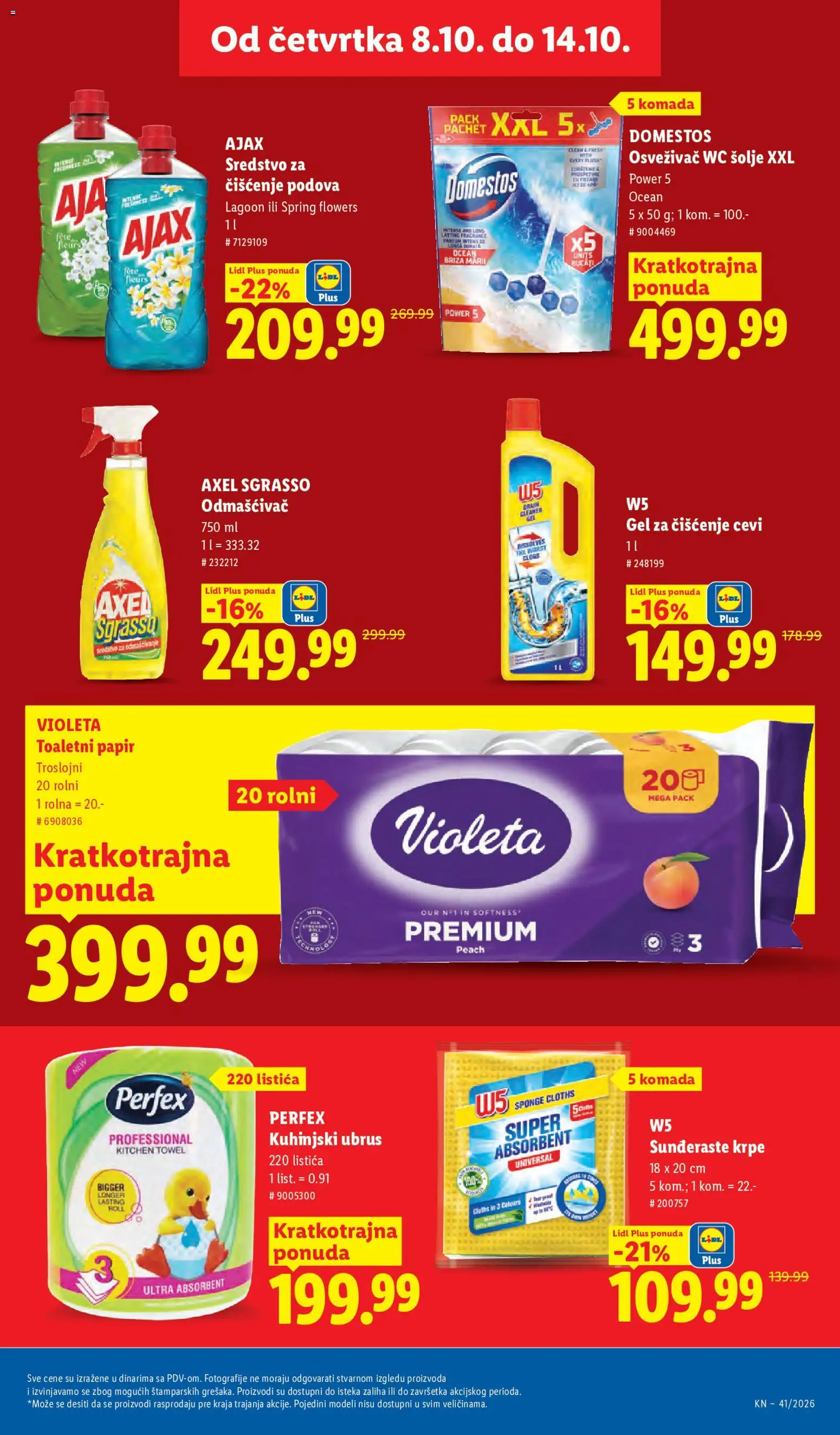 Lidl katalog - važi od 08.10.2026 | Strana: 39