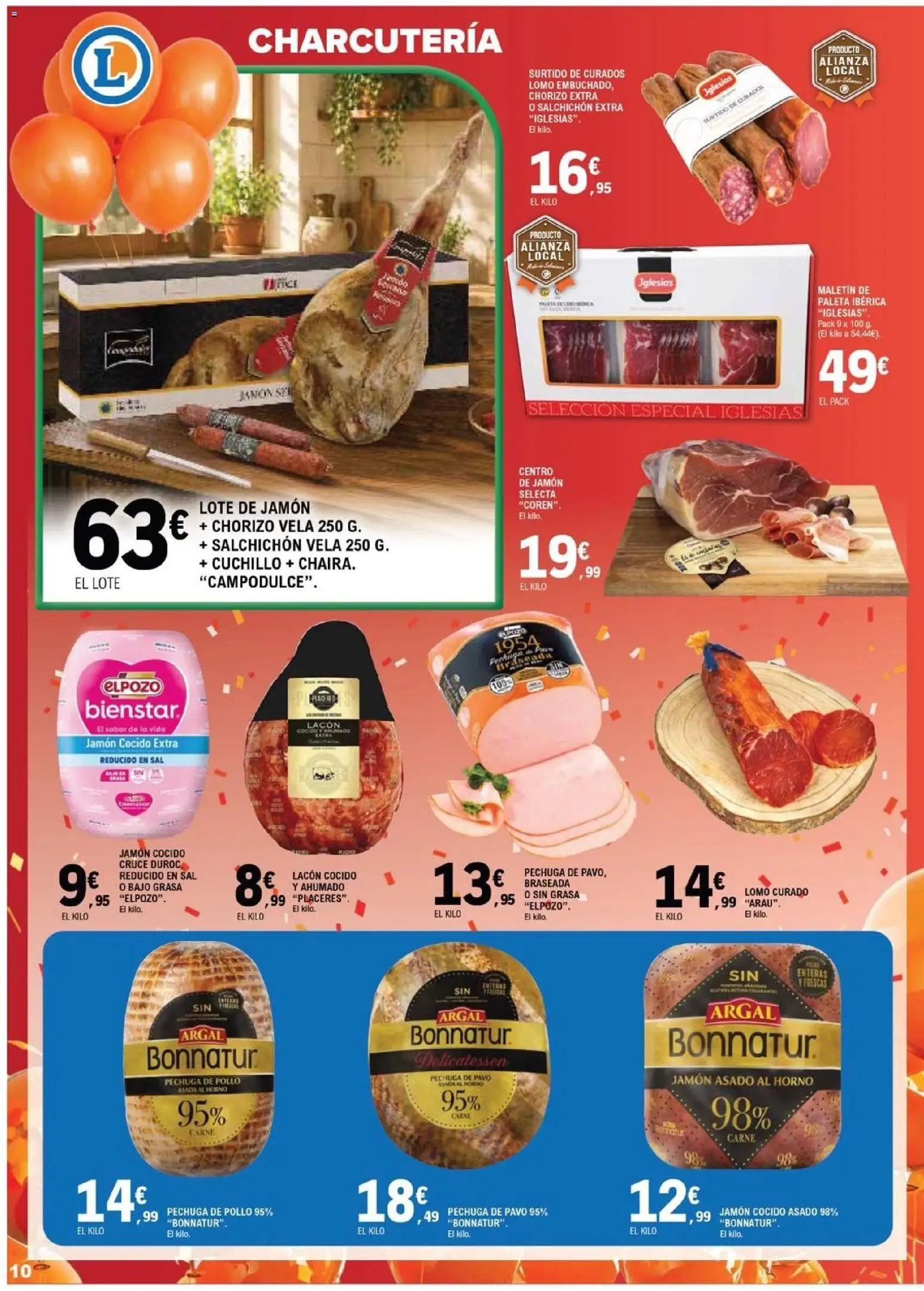E.Leclerc folleto Salamanca │ válido desde el 15/07/2026 | Página: 10 | Productos: Jamón, Jamón cocido, Vela, Horno