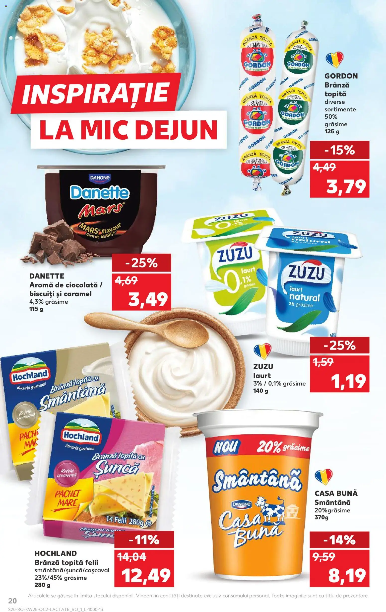 Kaufland RO akciós ujság - amely érvényes a következő dátumtól: 17.06.2026 | Oldal: 20
