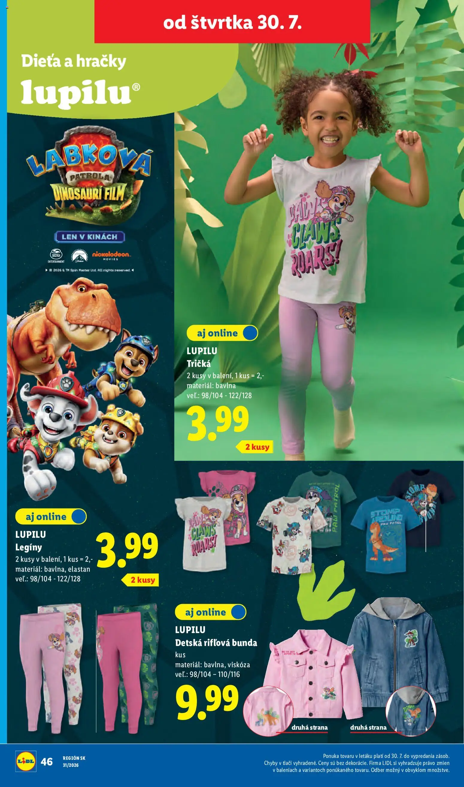 Nové Lidl akcie – leták je platný od 27.07.2026 | Strana: 96
