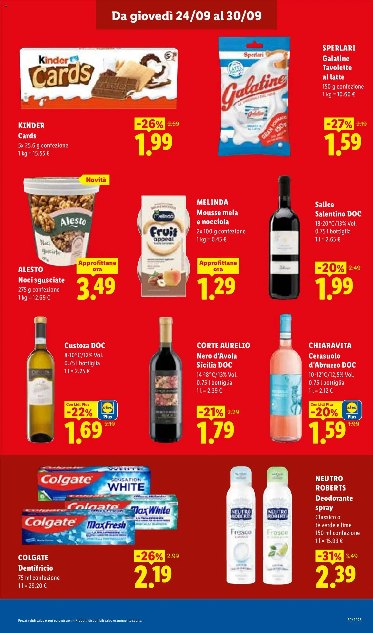 Volantino Lidl del 24/09/2026 | Pagina: 17