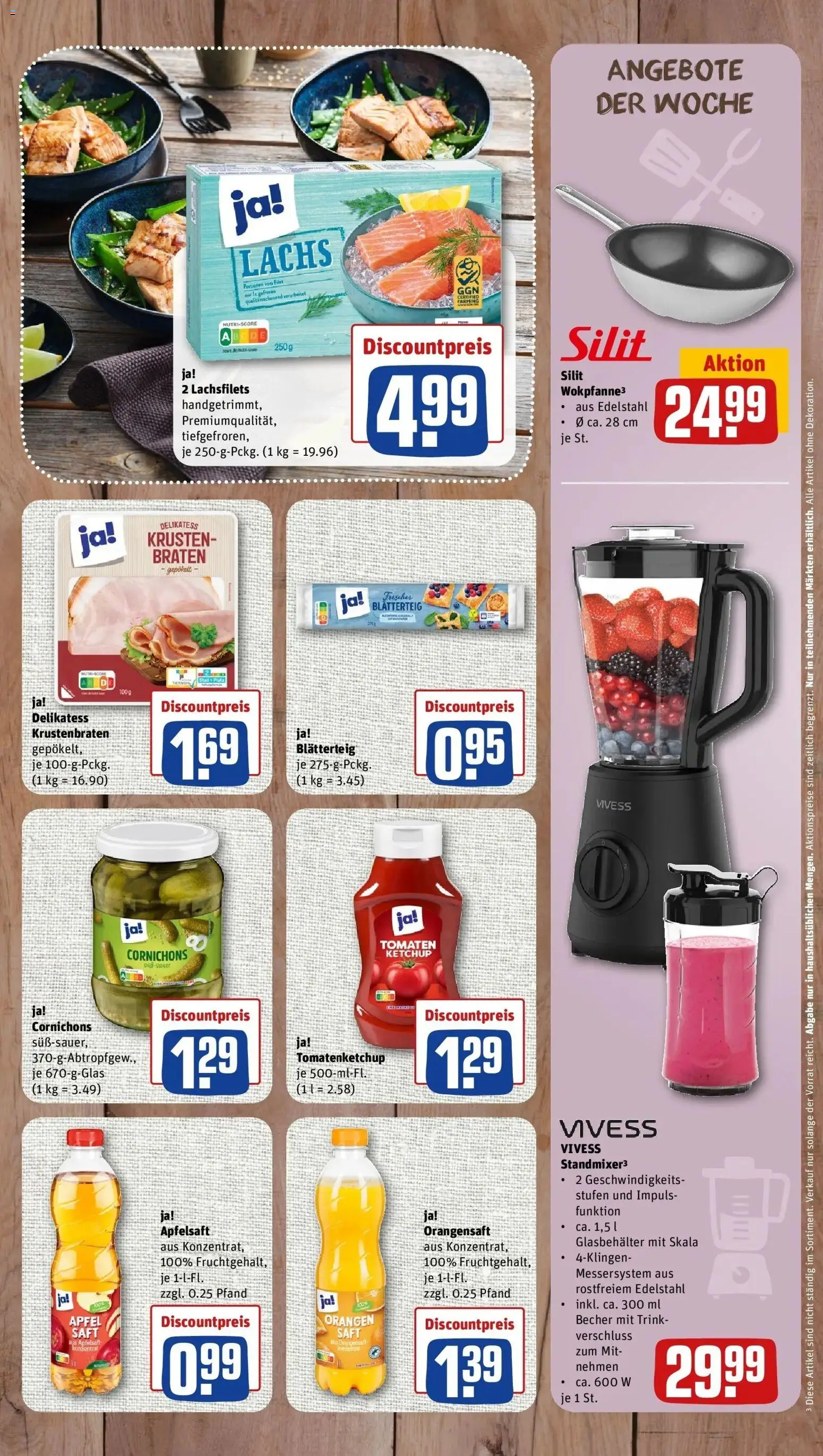 REWE Prospekt ab 28.09.2026 zum Blättern » Angebote | Seite: 7 | Produkte: Äpfel, Orangen, Orangensaft, Ketchup