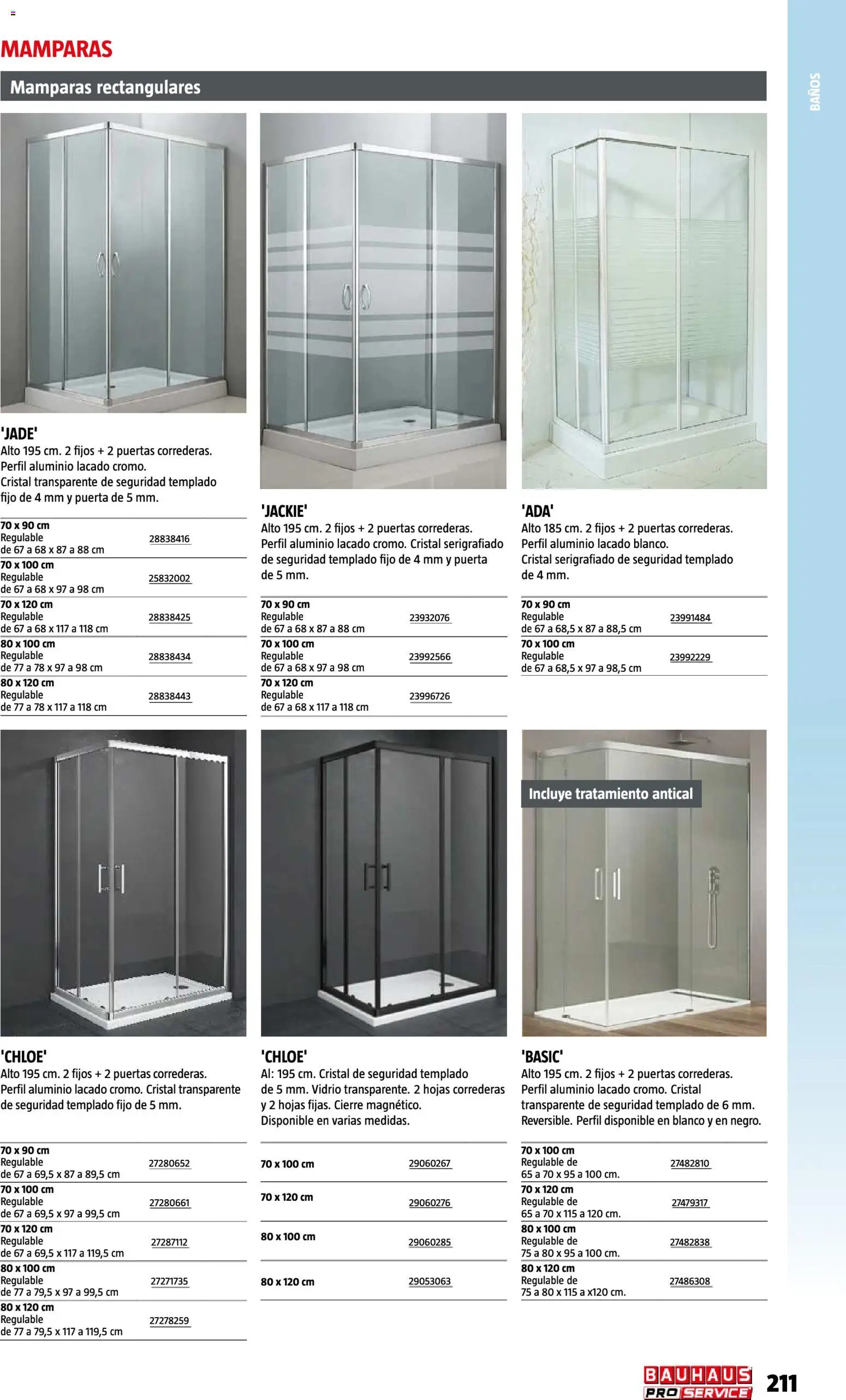 Bauhaus ProService │ válido desde el 11/05/2026 | Página: 211 | Productos: Puertas