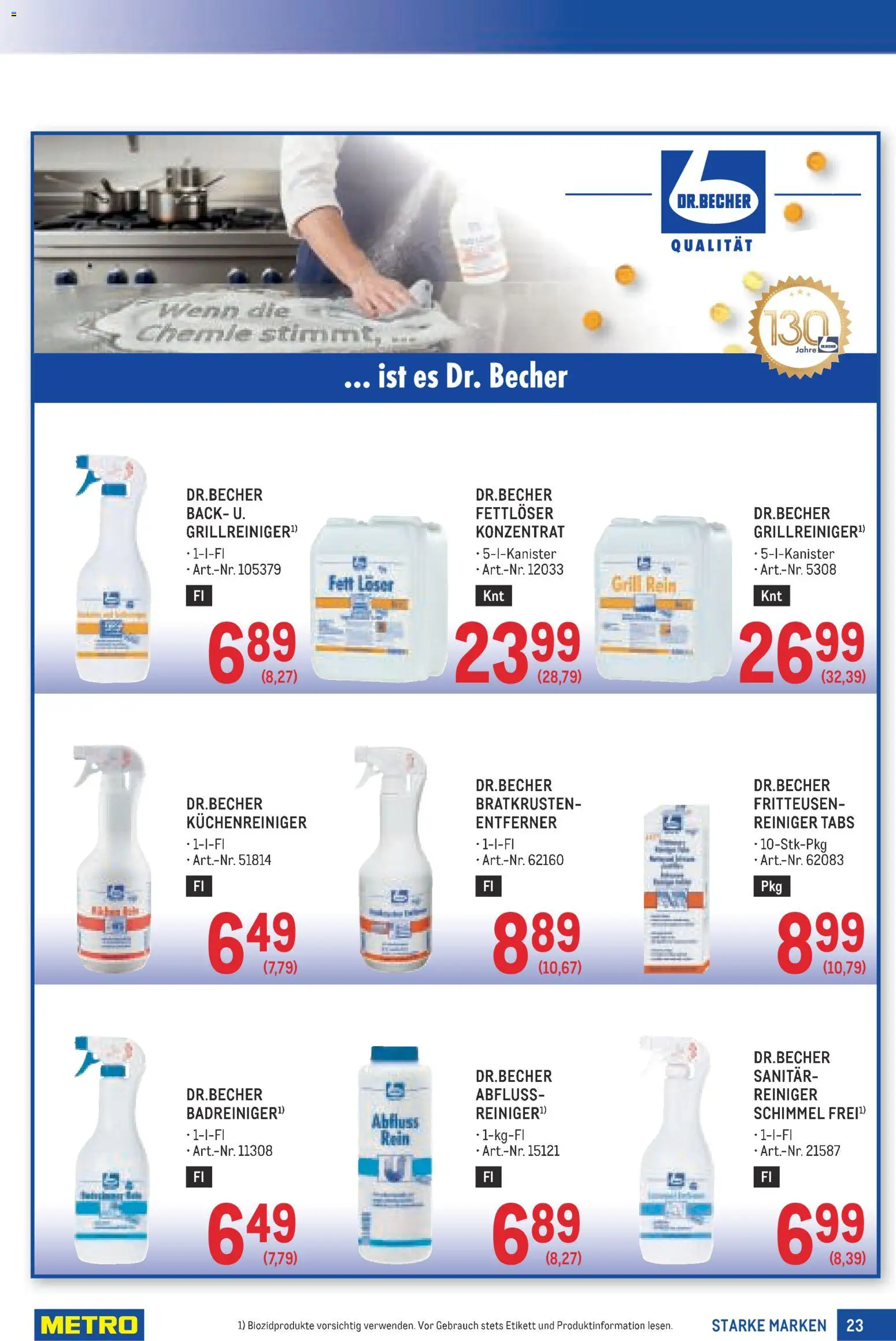 Metro angebote Starke Marken gültig ab 11.06.2026 | Seite: 23 | Produkte: Grill