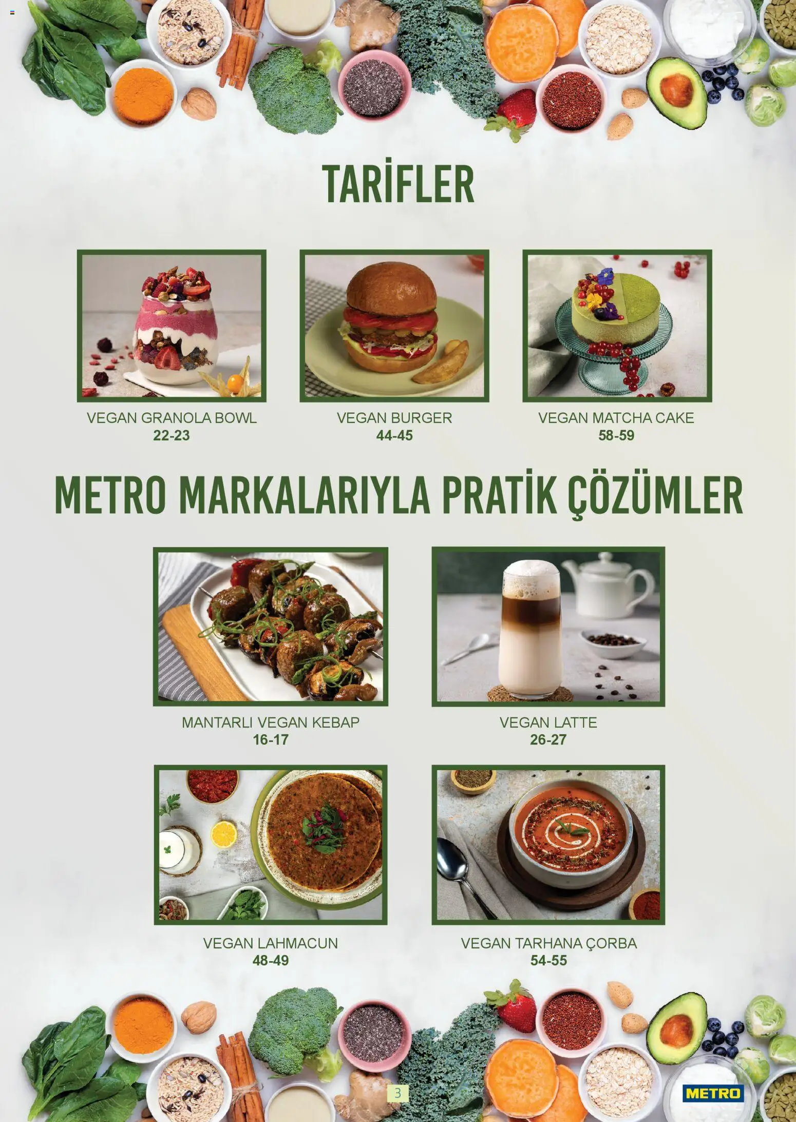 Metro - Bitki Bazlı ve Vegan 2025 - 21 Ekim 2025 tarihinden itibaren geçerlidir | Sayfa: 3 | Ürünler: Matcha