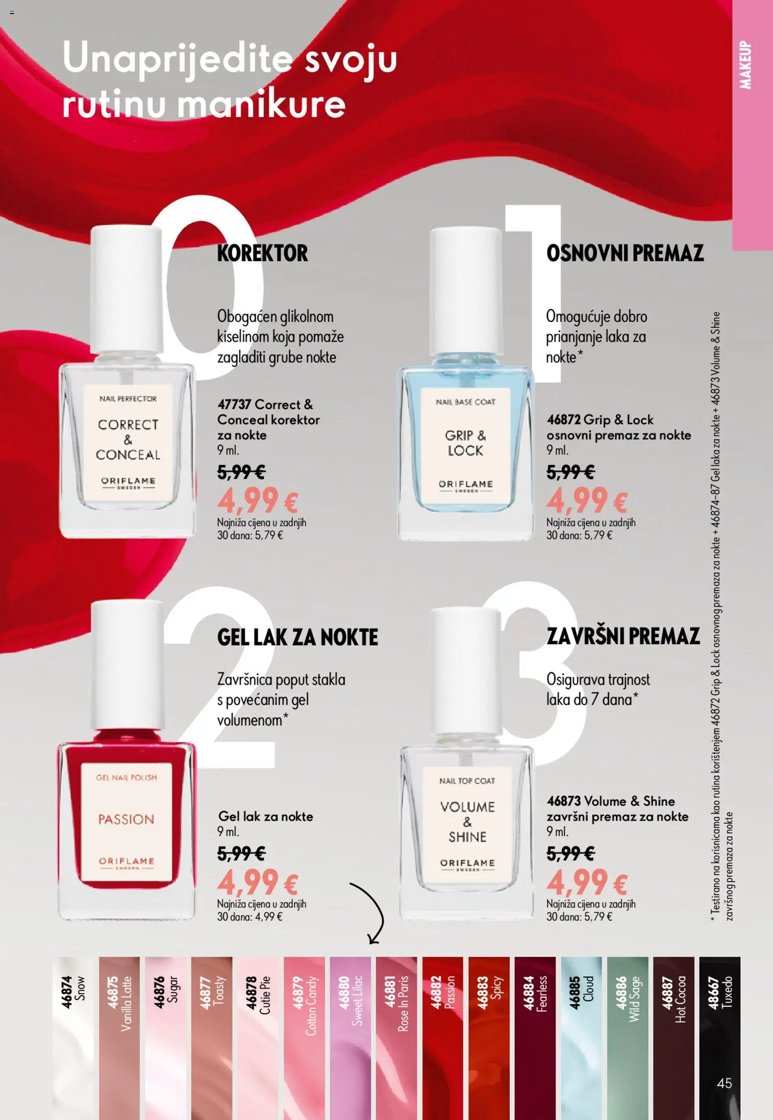 Oriflame katalog | vrijedi od 15.07.2026 | Stranica: 45