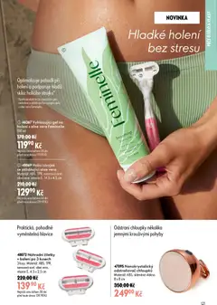Náhled letáku Oriflame katalog č. 09/2026 od 17.06.2026 | Strana: 121 | Produkty: Gel na holení, Žiletky, Holicí strojek, Aloe vera
