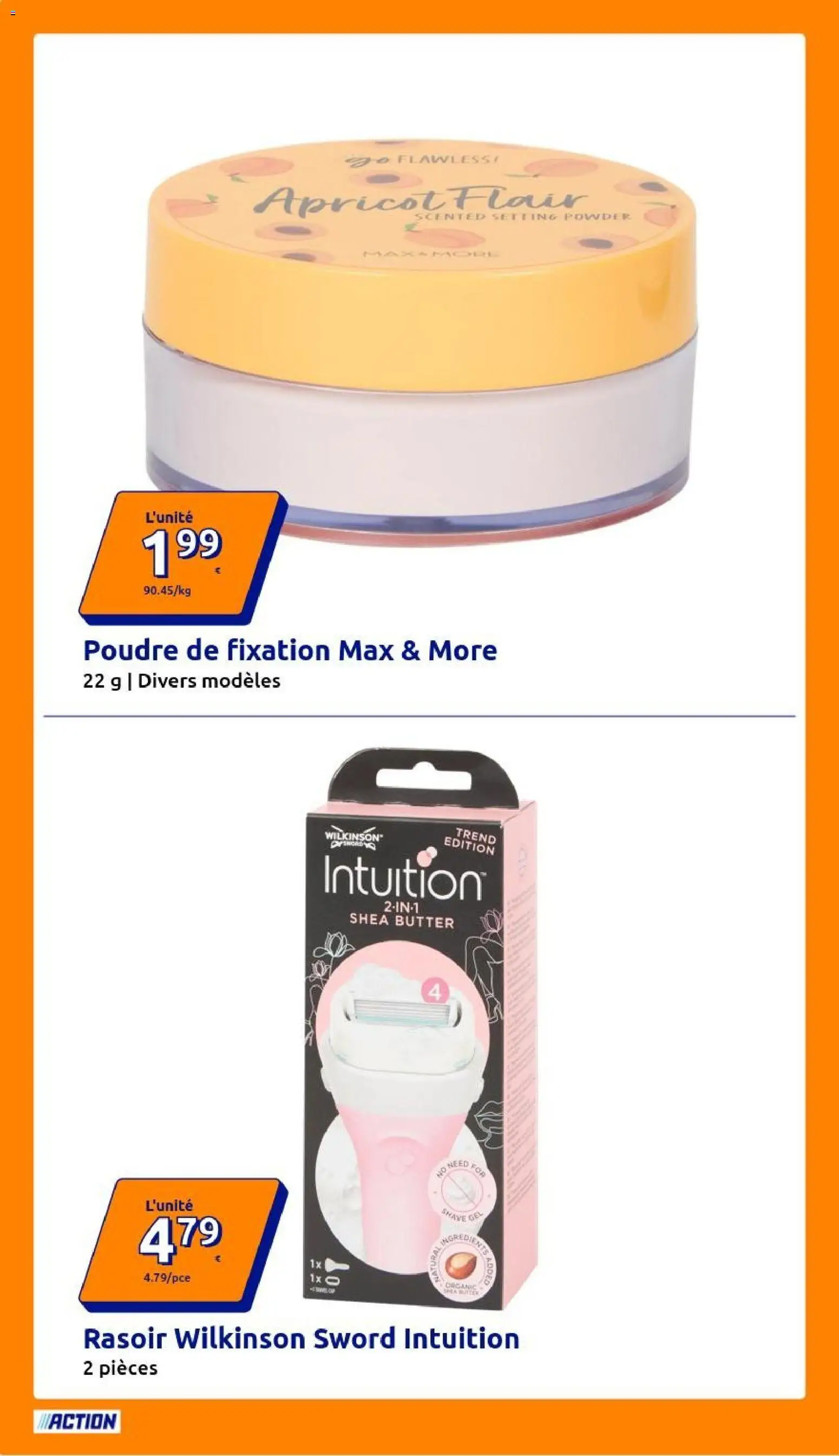 {H1} | Page: 18 | Produits: Rasoir, Poudre