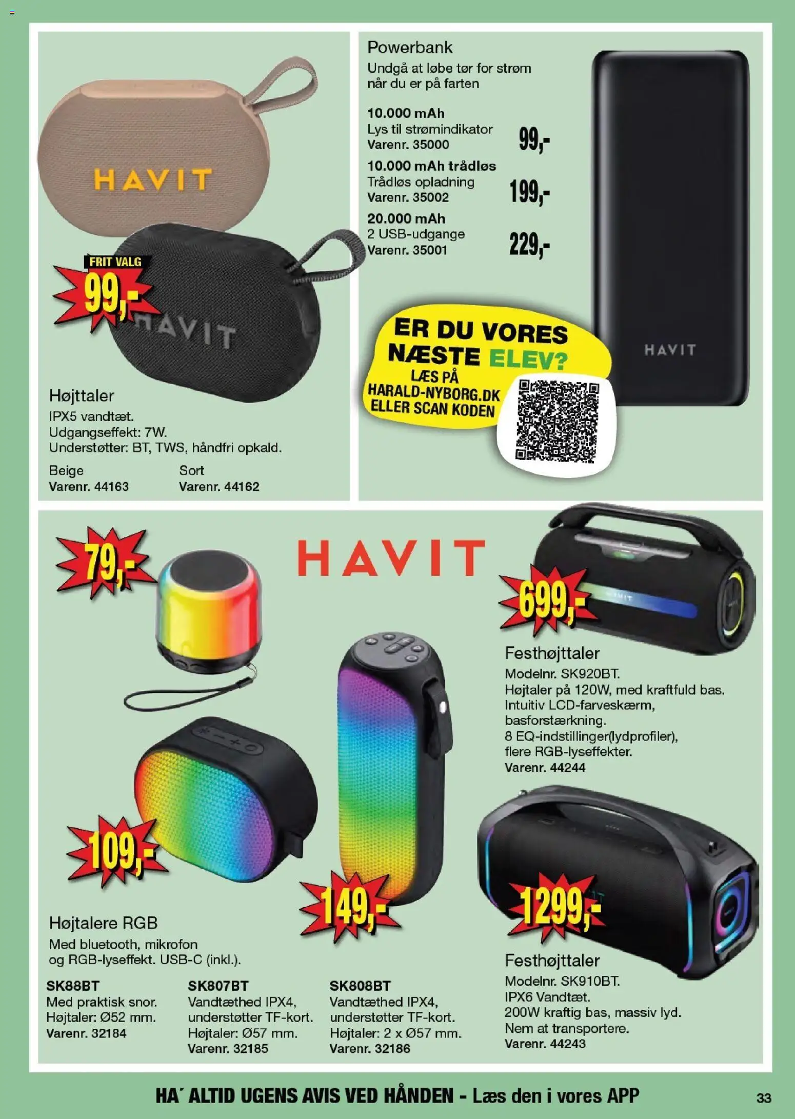 Harald Nyborg tilbudsavis – gyldig fra 18.06.2026 | Side: 33
