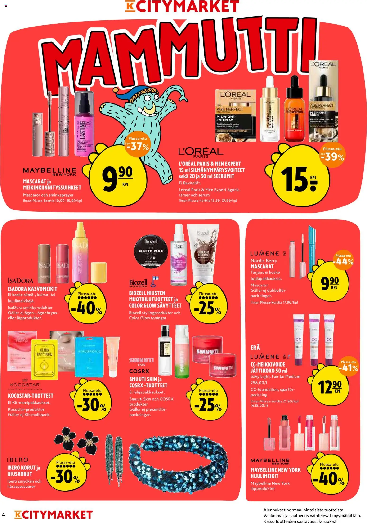 K-Citymarket tarjoukset – voimassa 15/10/2026 alkaen | Sivu: 4