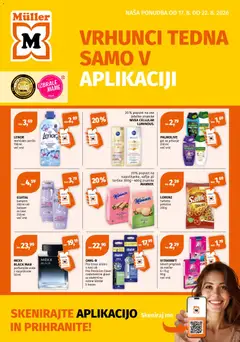 Müller katalog akcije – veljaven od 17.08.2026