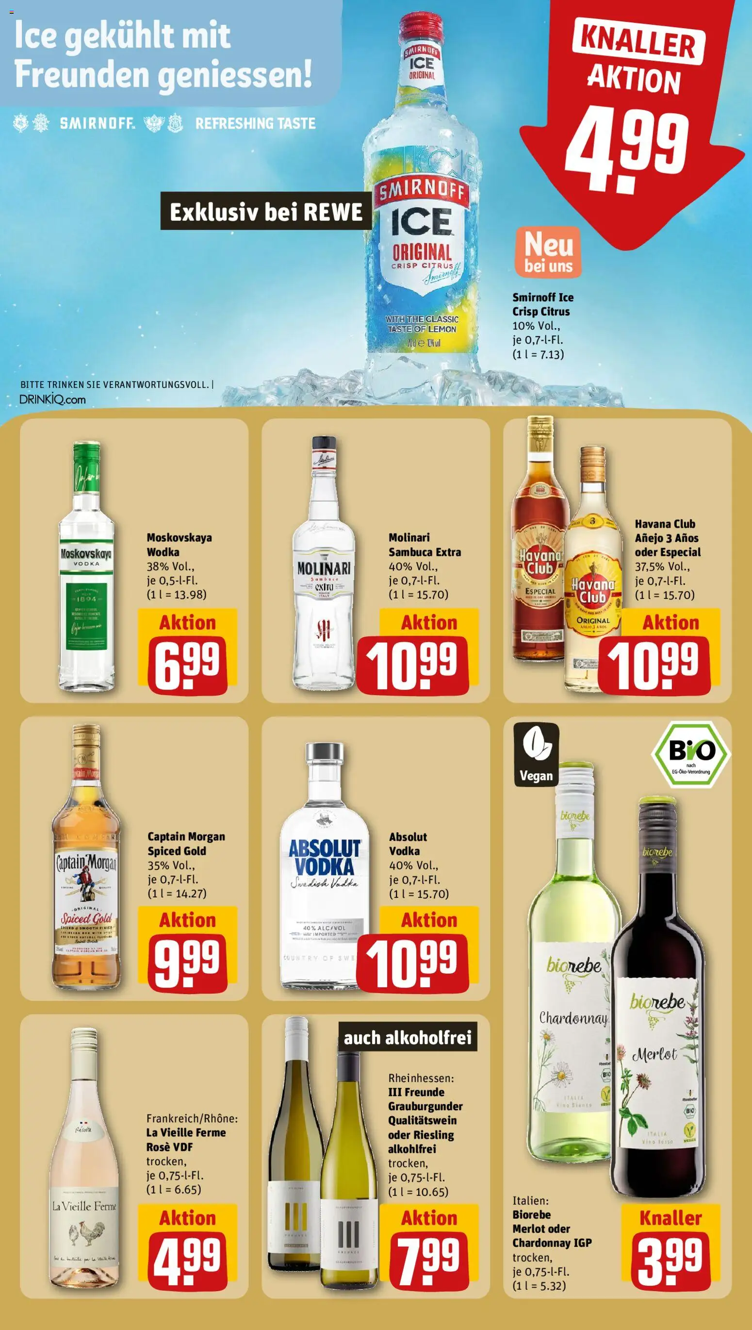 Rewe ihr Kaufpark Prospekt – gültig ab 28.09.2026 | Seite: 27 | Produkte: Sambuca, Smirnoff, Captain morgan, Vodka