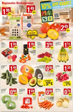 WEZ Prospekt ab 02.11.2026 gültig | Seite: 2 | Produkte: Tomaten, Mohren, Kartoffeln, Zucchini