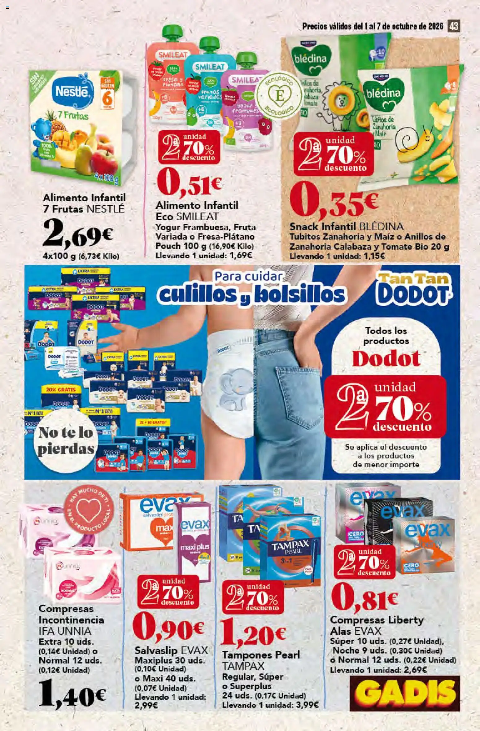 Gadis - folleto │ válido desde el 01/10/2026 | Página: 43