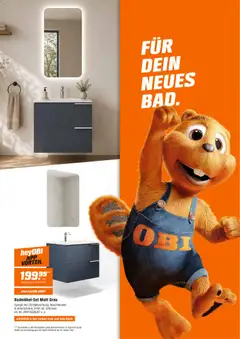 OBI Flugblatt ab 01.09.2026 gültig | Seite: 9 | Produkte: Waschbecken, Spiegel
