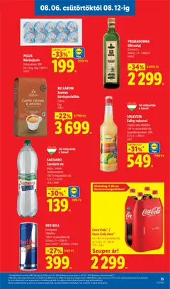 Lidl akciós újság - amely érvényes a következő dátumtól: 2026.08.06. | Oldal: 15