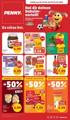 Penny Markt Die ganze Woche sparen. ab 25.06.2026 gültig