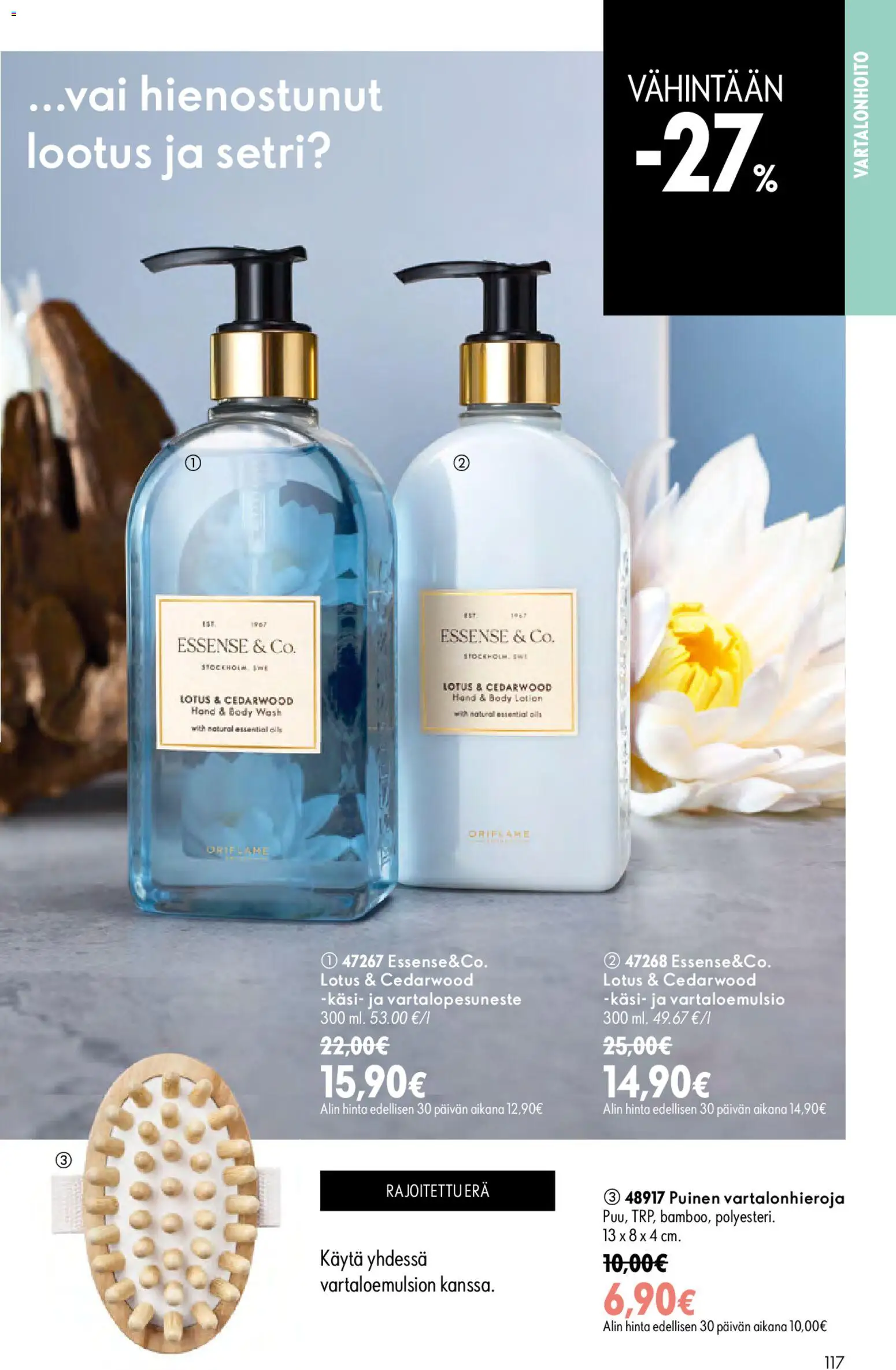 Oriflame tarjoukset – voimassa 26/08/2026 alkaen | Sivu: 117 | Tuotteet: Lotus